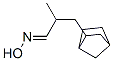 α-メチルビシクロ[2.2.1]ヘプタン-2-プロパナールオキシム 化学構造式