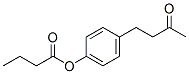 4-(3-oxobutyl)phenyl butyrate Struktur