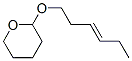 2-(3-Hexenyloxy)tetrahydro-2H-pyran Struktur