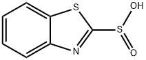 2-Benzothiazolesulfinicacid(9CI) Struktur