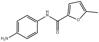 N-(4-氨基苯基)-5-甲基呋喃-2-甲酰胺, 727387-19-1, 结构式