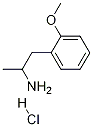 BenzeneethanaMine, 2-Methoxy-a-Methyl-, hydrochloride Structure