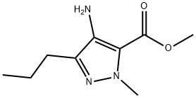 1H-Pyrazole-5-carboxylicacid,4-amino-1-methyl-3-propyl-,methylester(9CI)|