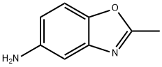 2-メチル-1,3-ベンゾキサゾール-5-アミン 化学構造式