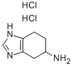 5-氨基-4,5,6,7-四氢苯并咪唑二盐酸盐 结构式