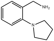 (2-吡咯烷-1-YL苯基)甲胺, 72752-53-5, 结构式
