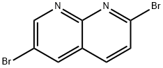 2,6-dibromo-1,8-naphthyridine Struktur