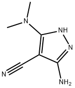 1H-피라졸-4-카르보니트릴,3-아미노-5-(디메틸아미노)-