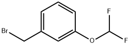 3-(ジフルオロメトキシ)ベンジルブロミド 化学構造式