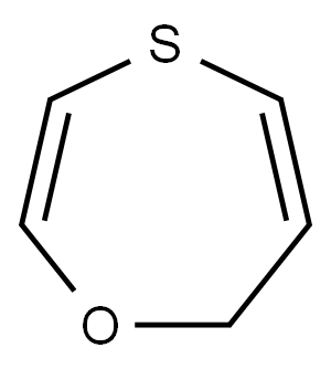 7H-1,4-Oxathiepin 结构式