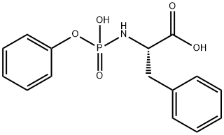 phenylalanine phosphoramidate phenyl ester Struktur