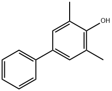 3,5-Dimethylbiphenyl-4-ol Structure