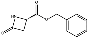 2-アゼチジノン-4-カルボン酸(S)-ベンジル 化学構造式