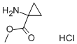 1-アミノシクロプロパンカルボン酸メチル塩酸塩 化学構造式