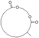 7-methyl-1,4-dioxacycloheptadecane-5,17-dione Structure