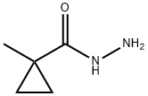 1-甲基环丙烷-1-甲酰肼, 72790-89-7, 结构式