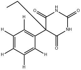 PHENOBARBITAL-D5 化学構造式