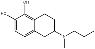 1,2-NAPHTHALENEDIOL, 5,6,7,8-TETRAHYDRO-6-(METHYLPROPYLAMINO)-, HYDROCHLORIDE,727966-73-6,结构式