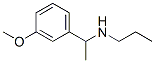 N-(1-(3-甲氧基苯基)乙基)丙-1-胺, 727968-53-8, 结构式