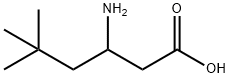 3-AMINO-5,5-DIMETHYL-HEXANOIC ACID Struktur