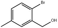(2-bromo-5-methylphenyl)methanol Structure