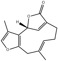 异乌药内酯 结构式