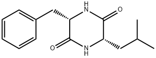 cyclo(leucyl-phenylalanyl) Structure