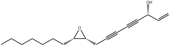 人参环氧炔醇, 72800-72-7, 结构式