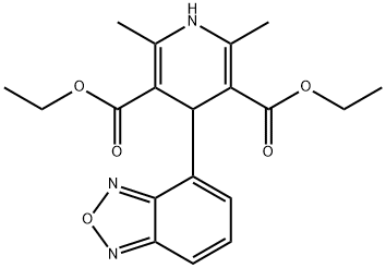 达罗地平, 72803-02-2, 结构式