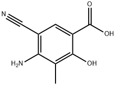 72817-94-8 4-氨基-5-氰基-2-羟基-3-甲基苯甲酸
