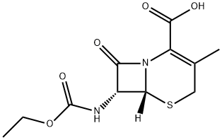 N-Ethoxycarbonyl 7-ADCA Structure