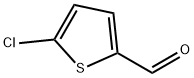 2-Chloro-5-thiophenecarboxaldehyde Struktur