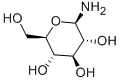 beta-D-吡喃葡萄糖胺, 7284-37-9, 结构式