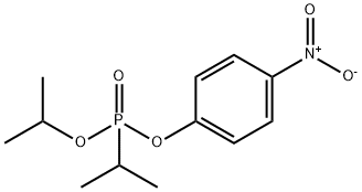 Isopropylphosphonic acid isopropyl p-nitrophenyl ester Struktur