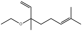 3-エトキシ-3,7-ジメチル-1,6-オクタジエン 化学構造式