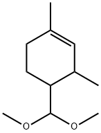 4-(Dimethoxymethyl)-1,3-dimethyl-1-cyclohexene Structure