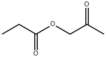 2-Propanone, 1-(1-oxopropoxy)- (9CI) Struktur