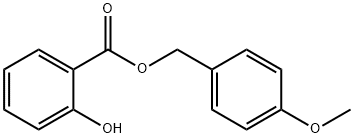Salicylic acid 4-methoxybenzyl ester 结构式