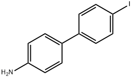 4-氨基-4'-碘联苯 结构式