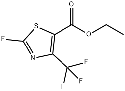 5-Thiazolecarboxylicacid,2-fluoro-4-(trifluoromethyl)-,ethylester(9CI) Structure