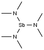 三(二甲氨基)锑, 7289-92-1, 结构式