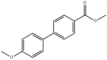METHYL 4'-METHOXYBIPHENYL-4-CARBOXYLATE Structure