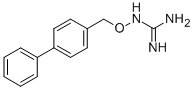 Guanidine, ((1,1'-biphenyl)-4-ylmethoxy)- Structure