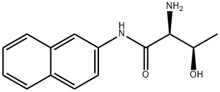 L-トレオニンΒ-ナフチルアミド 化学構造式