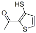 Ethanone, 1-(3-mercapto-2-thienyl)- (9CI) Struktur