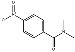 N,N-dimethyl-4-nitrobenzamide Struktur
