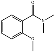 o-Methoxy-N,N-dimethylbenzamide 结构式