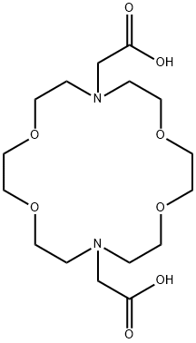 N，N-二羧甲基二氮杂-18-冠-6,72912-01-7,结构式