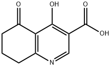 4,5-Dioxo-1,4,5,6,7,8-hexahydro- quinoline-3-carboxylic acid 化学構造式