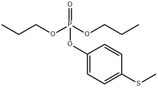りん酸4-(メチルチオ)フェニルジプロピル 化学構造式
